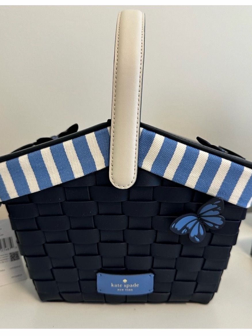 Kate Spade Picnic Basket Novelty Bag